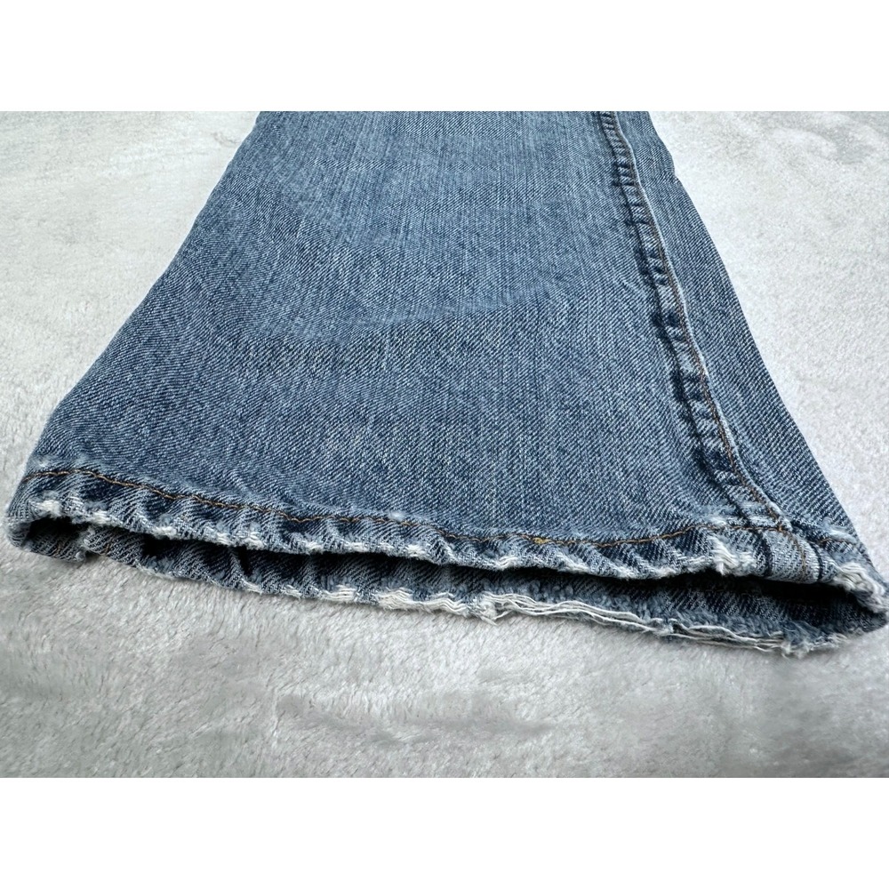 Wrangler Cash Cowgirl Cut Jeans Women's 9/10 x 36 100% Cotton - Picture 5 of 16